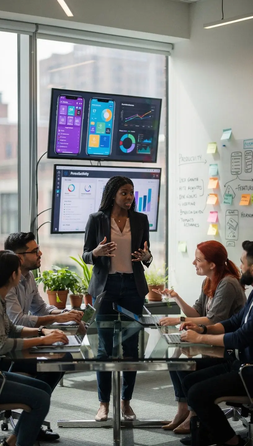 Minimalist workspace promoting mental clarity and focus
