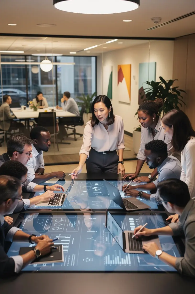 Small choices impacting environmental sustainability illustrated.