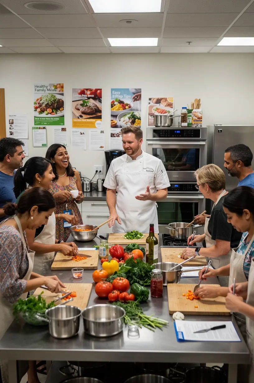 Modern office workspace